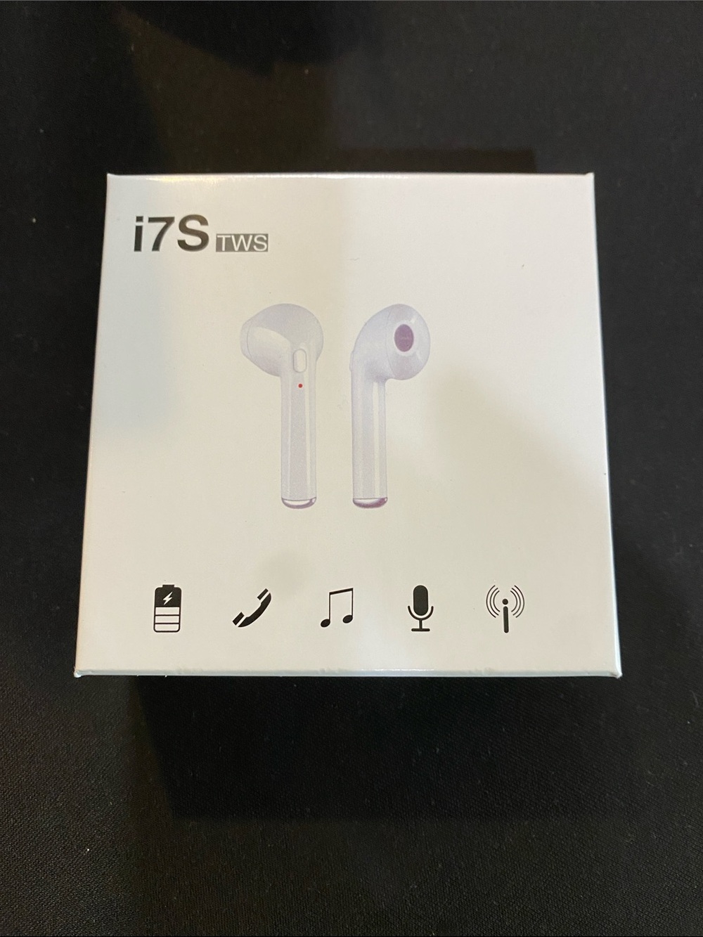 i7S TWS Wireless Earbuds - White